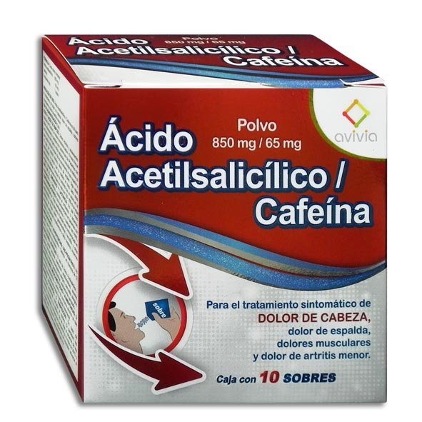 Ácido Aceltilsalicílico 10 Sobres